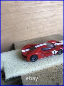 Tomy AFX Super 2022 Track Take Out Ford GT 40 #1Red HO Scale Car