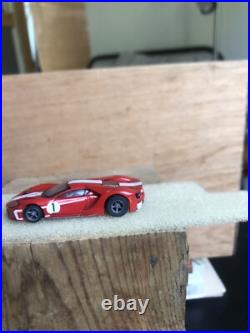 Tomy AFX Super 2022 Track Take Out Ford GT 40 #1Red HO Scale Car