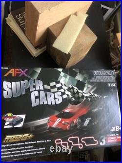 Tomy AFX Super 2022 Track Take Out Ford GT 40 #1Red HO Scale Car