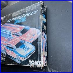 Tomy AFX Super G-Plus Challenge HO Slot Car Track & Cars Untested Read Desc