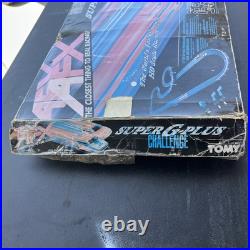 Tomy AFX Super G-Plus Challenge HO Slot Car Track & Cars Untested Read Desc