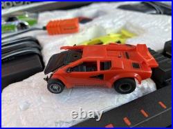 Tomy AFX Super G-Plus Challenge HO Slot Car Track & Cars Works Read Desc