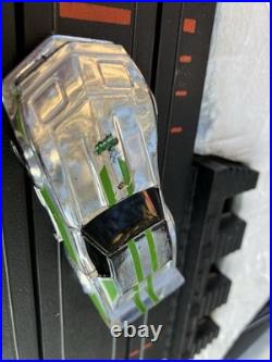 Tomy AFX Super G-Plus Challenge HO Slot Car Track & Cars Works Read Desc