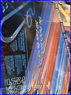 Tomy AFX Super G-Plus Challenge HO Slot Car Track & Cars Works Read Desc