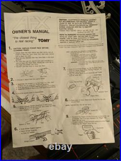 Tomy AFX Super G-Plus Challenge HO Slot Car Track TESTED