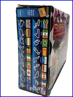 Tomy AFX Super International 4-Lane Mega Slot Car Track withTri-Power Orig Box