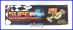Tomy AFX Super International 4 Lane Slot Car Set NEW & SEALED 4 cars, 25 feet
