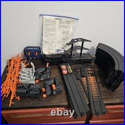 Tomy Aurora AFX HO Slot Car Track Mixed Lot +Accessories + Cars 88pcs. Of track