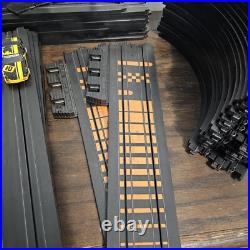 Tomy Aurora AFX HO Slot Car Track Mixed Lot +Accessories + Cars 88pcs. Of track