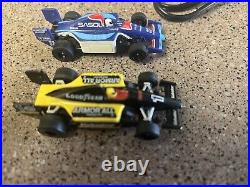 Tomy Aurora AFX Super G-Plus Champion Rally Slot Car Race Track 2 CARS 9941 See
