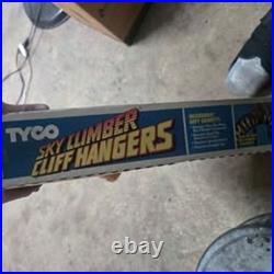 Tyco 1989 Sky Climber Cliff Hangers Slot Car Track w Corvette