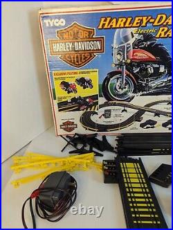 Tyco 1992 Harley Davidson Motorcycle Slot Electric Racing Track NO Bikes / AS IS