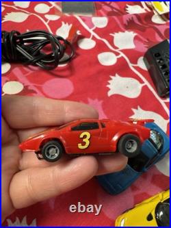 Tyco 4-LANE Cliff Hangers Magnum 440-X2 Race Track Set With4 Cars, Boxed READ RARE