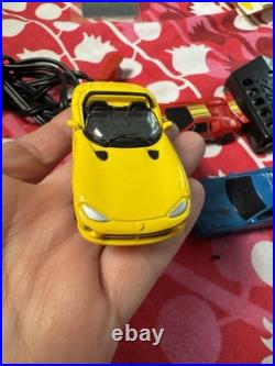 Tyco 4-LANE Cliff Hangers Magnum 440-X2 Race Track Set With4 Cars, Boxed READ RARE