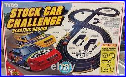 Tyco 6213 JOEL TAZMAN FEATURED Stock Car Challenged HO Track Set RARE and NEW