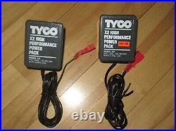 Tyco #6686 4 Lane Racing Magnum 440 X-2 Controllers Power Packs Track Supports
