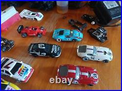 Tyco/AFX/Lifelke Runner Ho slot car Collection With Track! Must See
