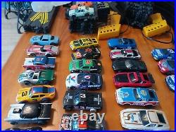 Tyco/AFX/Lifelke Runner Ho slot car Collection With Track! Must See