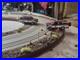 Tyco Custom Plam Beach RAMABLE POLICE ROADBLOCK US1 SLOT CAR TRACK PIVIT ACTION