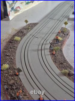 Tyco Custom Plam Beach RAMABLE POLICE ROADBLOCK US1 SLOT CAR TRACK PIVIT ACTION Tyco Custom Plam Beach RAMABLE POLICE ROADBLOCK US1 SLOT CAR TRACK PIVIT ACTION