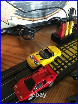 Tyco Dodge Viper Slot Car Track Set. Complete With Cars