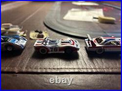 Tyco Emprie 1000 Pro Racing Slot Car track HO Surve Huggers