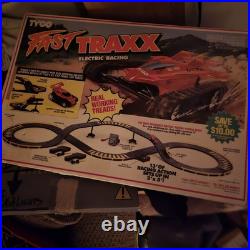 Tyco Fast Traxx Electric Racing Slot Car Track Vintage