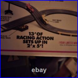 Tyco Fast Traxx Electric Racing Slot Car Track Vintage