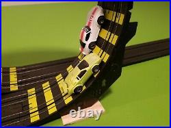Tyco HO Scale Zero Gravity Cliff Hangers Homemade Slot Car Race Track Set
