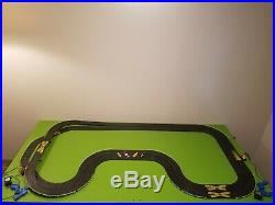 Tyco HO Slot Car Race Track Set Complete Lot 4 Lane Grand Prix with4 Indy Cars