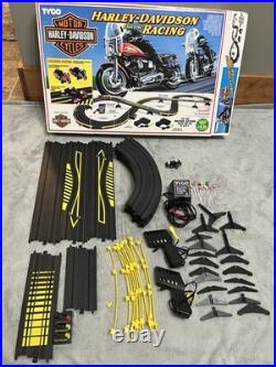 Tyco Harley Davidson Motorcycle Electric Racing Track Model 6216 Incomplete