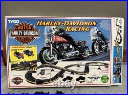 Tyco Harley Davidson Motorcycle Electric Racing Track Model 6216 Incomplete