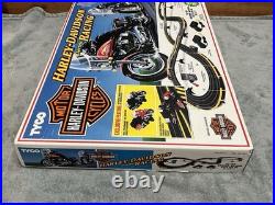 Tyco Harley Davidson Motorcycle Electric Racing Track Model 6216 Incomplete