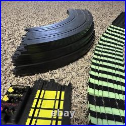 Tyco Jeep CJ Snake Track Nite Glow Slot Car Set 95% Complete w Box Untested