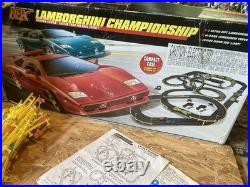 Tyco Lamborghini Championship 360 Slot Car Racing Set Magnum 440-X2