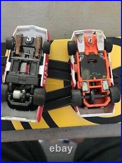 Tyco Machron Aurora Afx Slot Car Double Loop Track Set