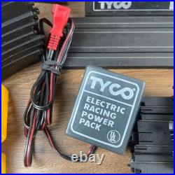 Tyco Magnum 440 Pro Racing Set Slot Cars with Tracks +More-NEAR COMPLETE-For Parts