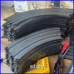 Tyco Magnum 440 Pro Racing Set Slot Cars with Tracks +More-NEAR COMPLETE-For Parts