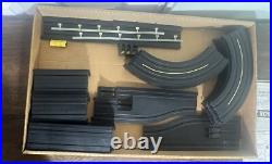 Tyco Nite Glow Double Loop Racing Track Curve Huggers Slot Cars 1979 Box & Parts