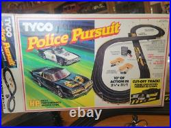Tyco Police Pursuit Slot Car Track