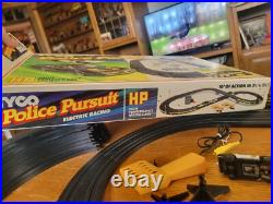 Tyco Police Pursuit Slot Car Track