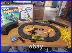 Tyco Police Pursuit Slot Car Track