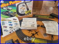 Tyco Police Pursuit Slot Car Track