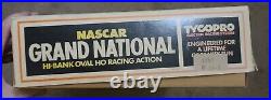 Tyco Pro Grand National Tom Petty slot car Track with Box (READ)