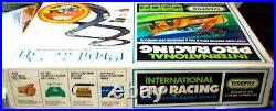 Tyco Pro International Racing 2 Lane Ho Slot Car Race Track Set 2 Run Cars Tjet