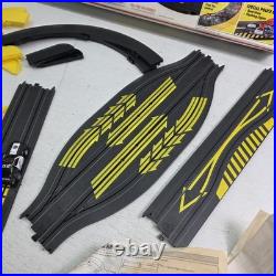 Tyco Race & Chase Police Double Cross Jump Slot Car Set #6214 Complete As-Is