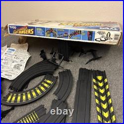 Tyco Sky Climber Cliff Hangers Corvette Slot Car Racecar Track Complete No Cars