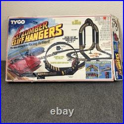 Tyco Sky Climber Cliff Hangers Corvette Slot Car Racecar Track Complete No Cars