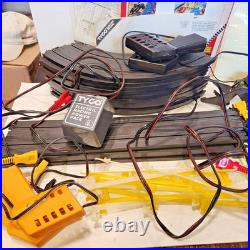 Tyco Slot Car Racing HO Scale Track/Power Supplies/Controllers & More LARGE Lot