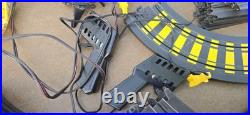 Tyco Slot Car Track, 2 Controllers, 2 Power Packs 8 Cars & 53 Pcs Track